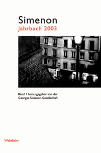 Simenon-Jahrbuch 2003, Band 1